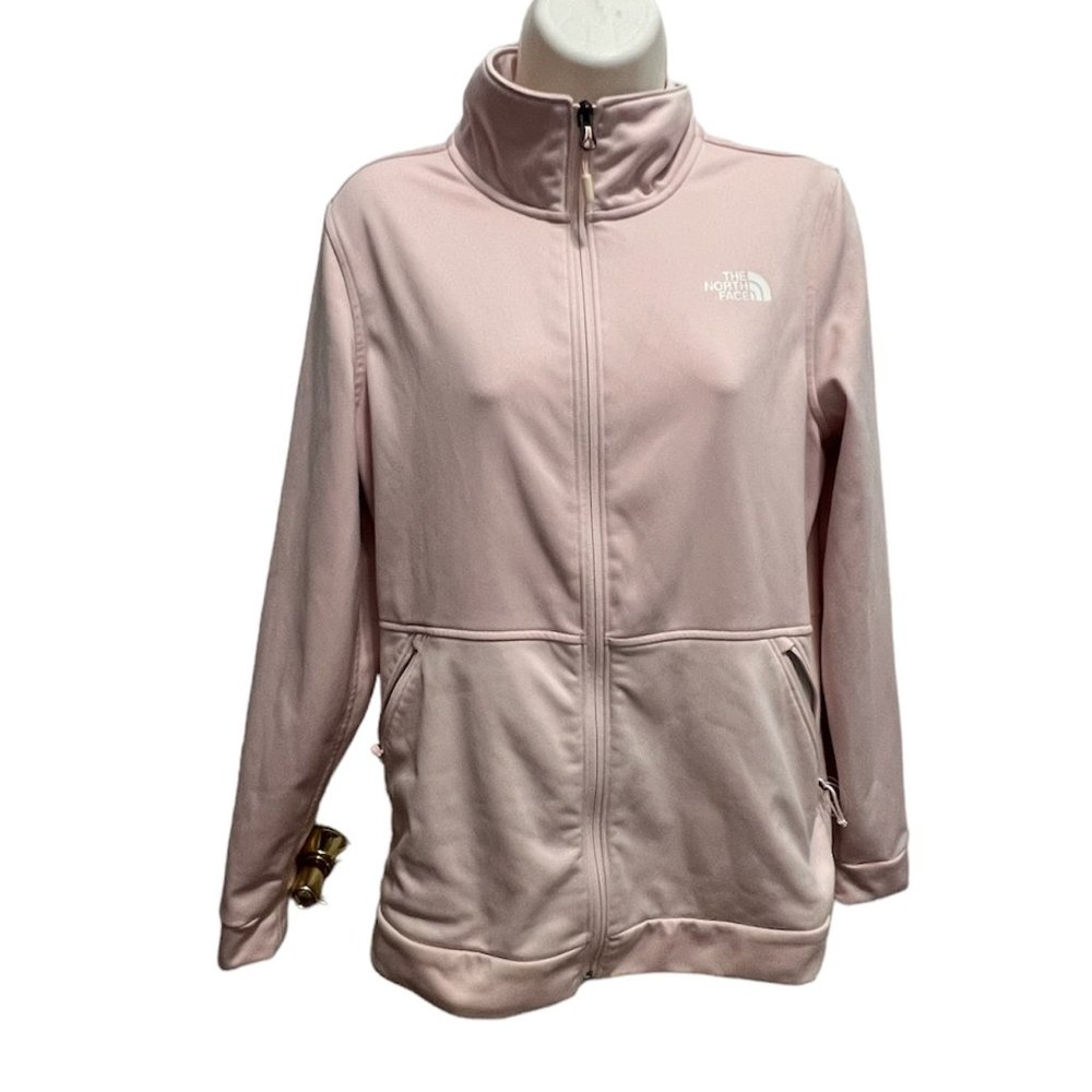 The North Face size medium pink zip down jacket